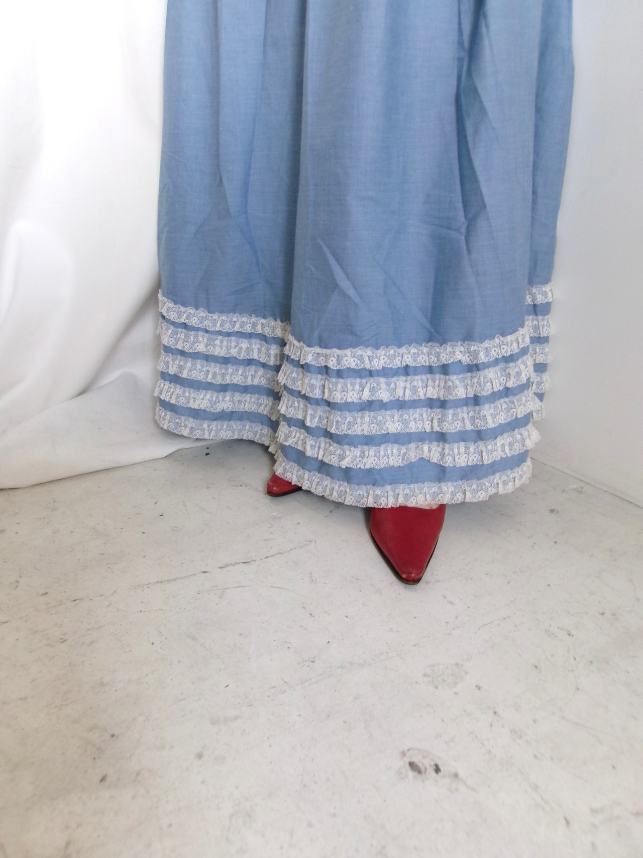 70’s Frills laced dress