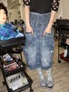 DoReMi Unique Series – Long Waist Rounded Denim Skirt