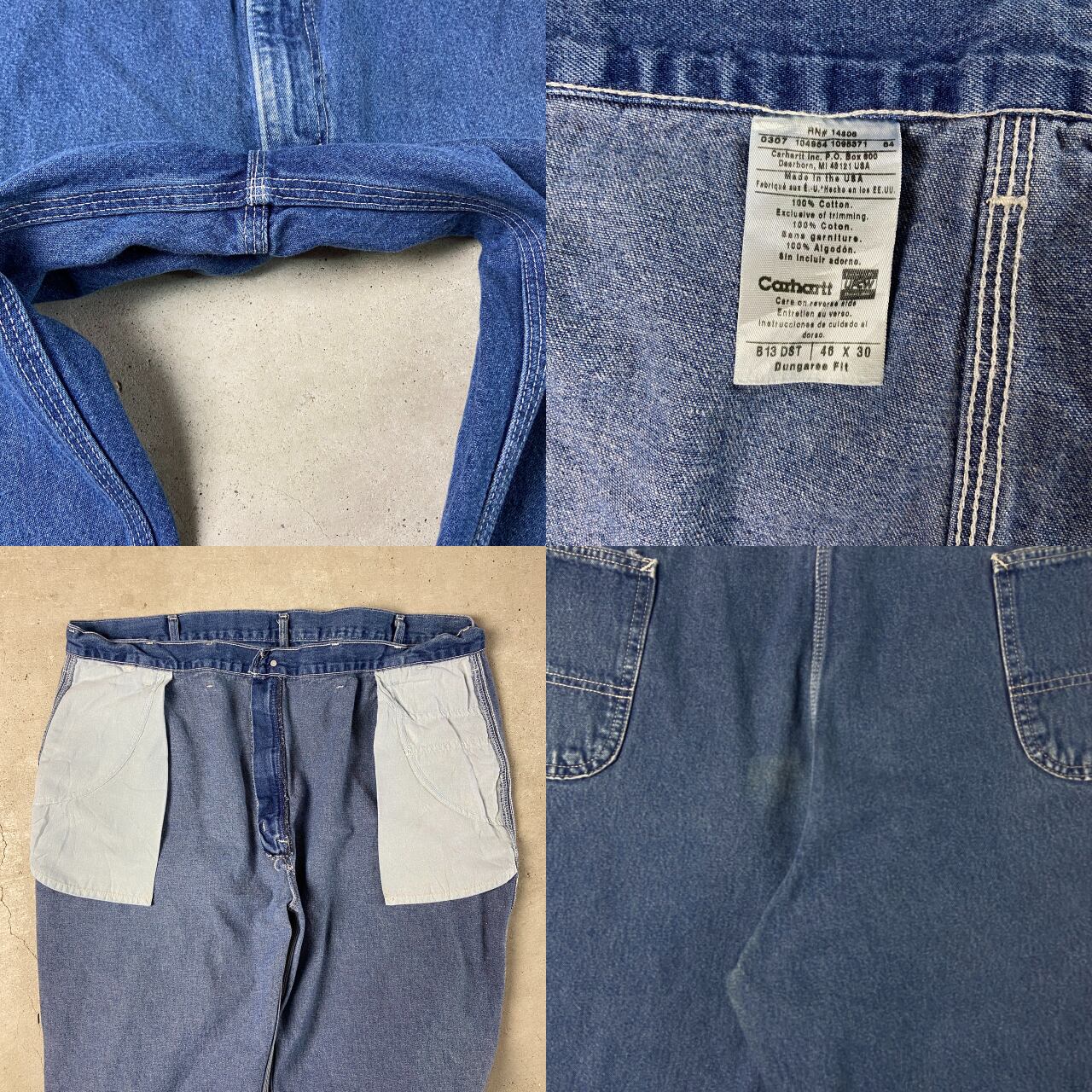 Carhartt カーハート デニムペインターパンツ メンズ W46 古着 90s