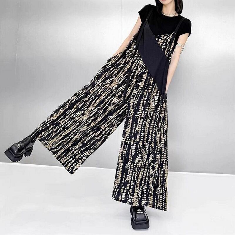 サスペンダーパンツワンピース A0431