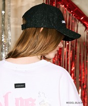 COOLA MADE® 3D エンブロイダリーレースCAP (BLACK)　CQ-48531