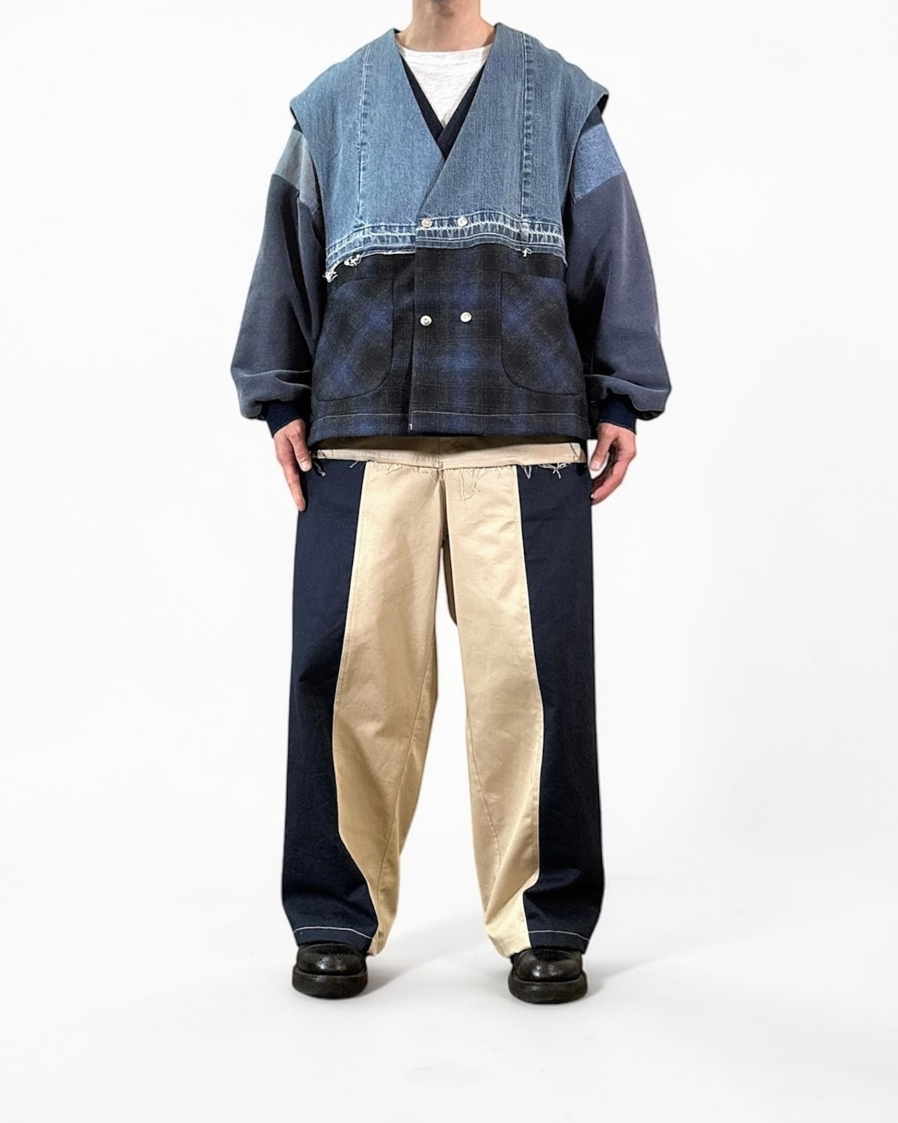 MK27A-V-01 CLOAK-VEST #BLU TYPE1