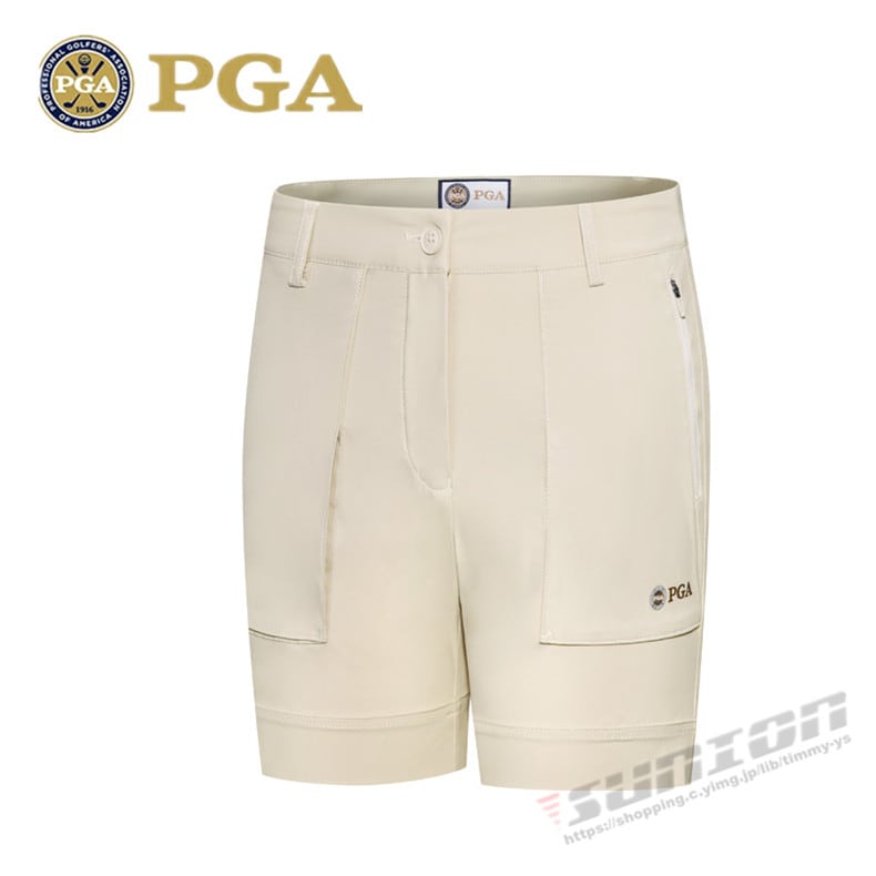 ゴルフウェア レディース ショートパンツ ゴルフ 膝上 五分丈パンツ