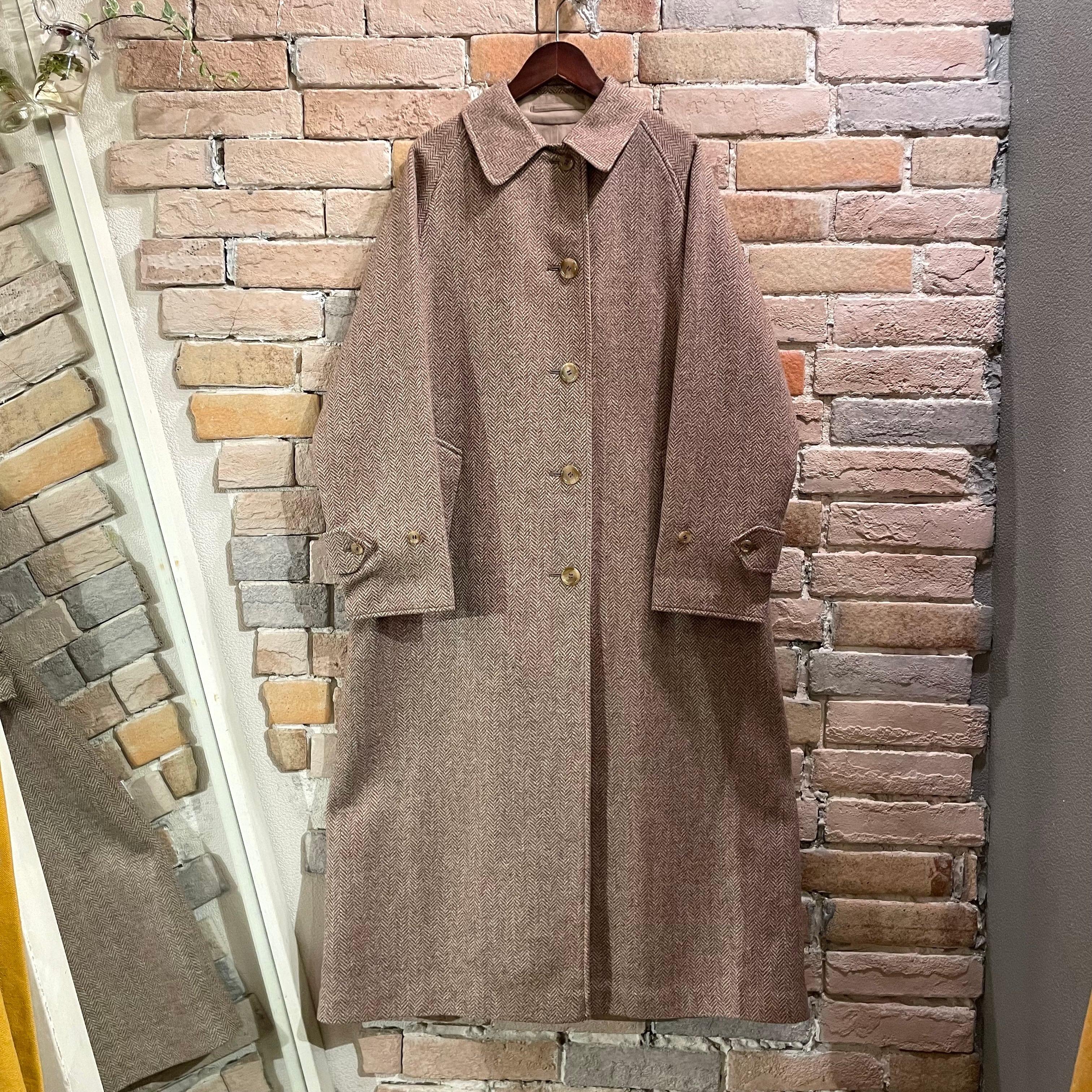 90s 英国製　Burberrys 一枚袖　トレンチコート　マキシ丈 BURBERRY】 90s トレンチコート