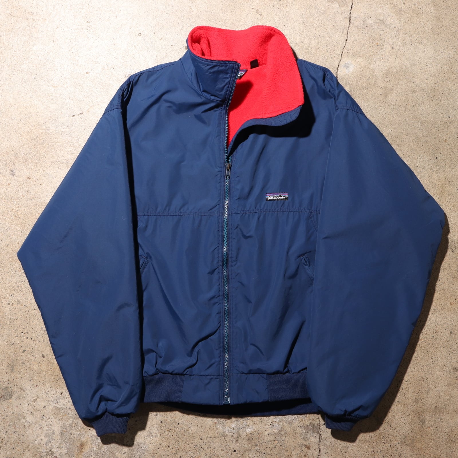 美品 XL USA 98年 シェルドシンチラ Patagonia パタゴニア 青 shelled  