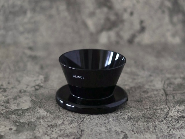 安清式木製ドリッパー 「漆」 1～2人用 ブラック×ブラック