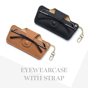 メガネケース 本革 スリム フック付き 眼鏡ケース メガネストラップ 大人 おしゃれ 軽量 かわいい レディース サングラス ケース コンパクト トラベル グラスケース ケース 携帯用 ポータブル