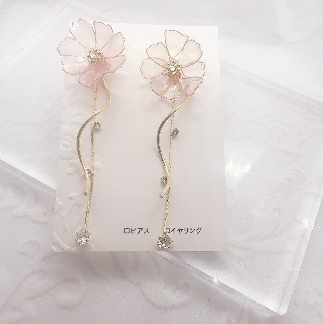 Cosmea コスモスのピアス・イヤリング ロング | PAY ID