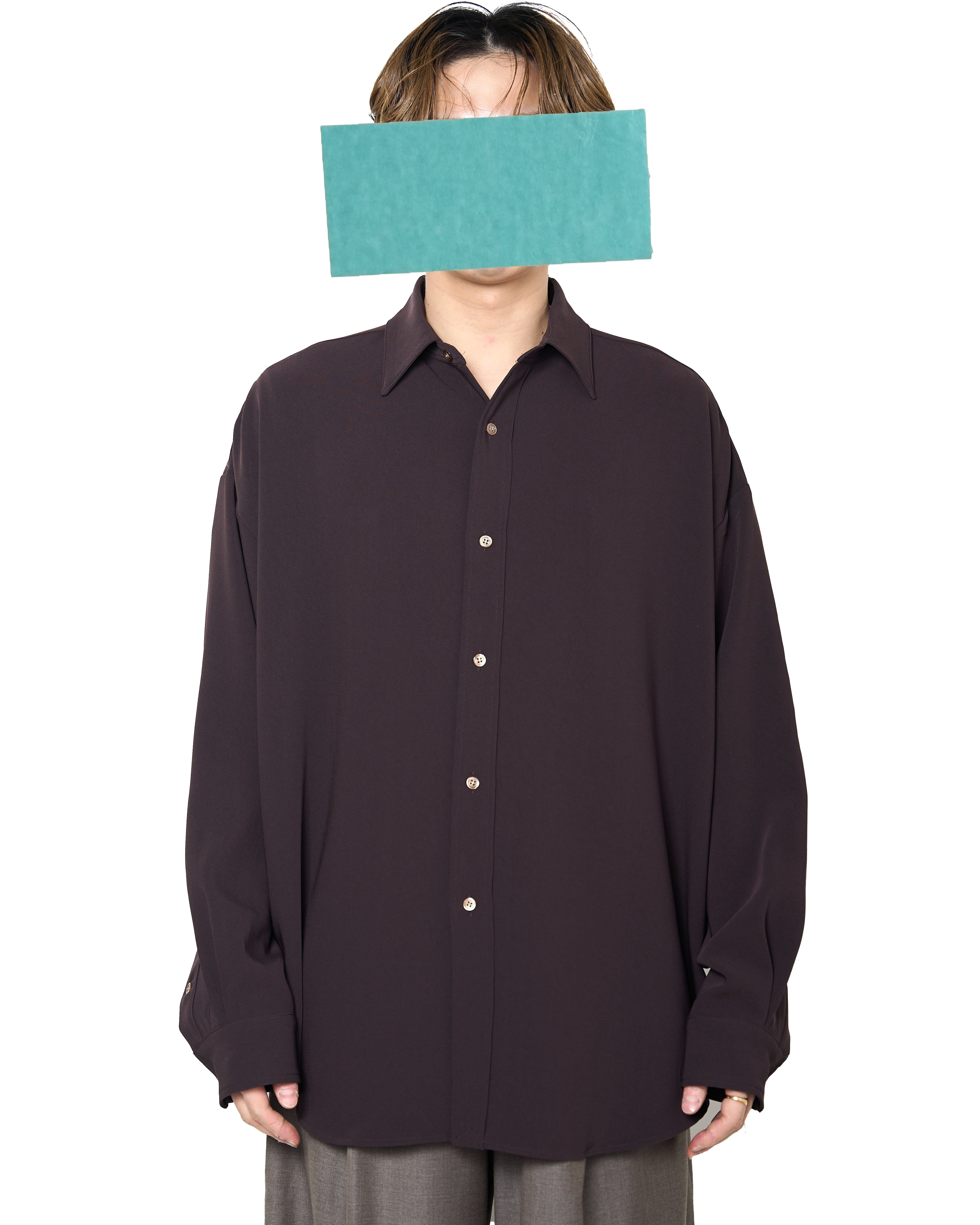ROTOL / ロトル Fluid Wide Shirt サイズ2 BLACK ROTOL 