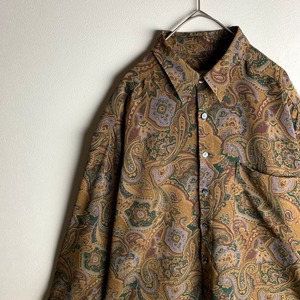 ~"long sleeve shirt" paisley pattern~