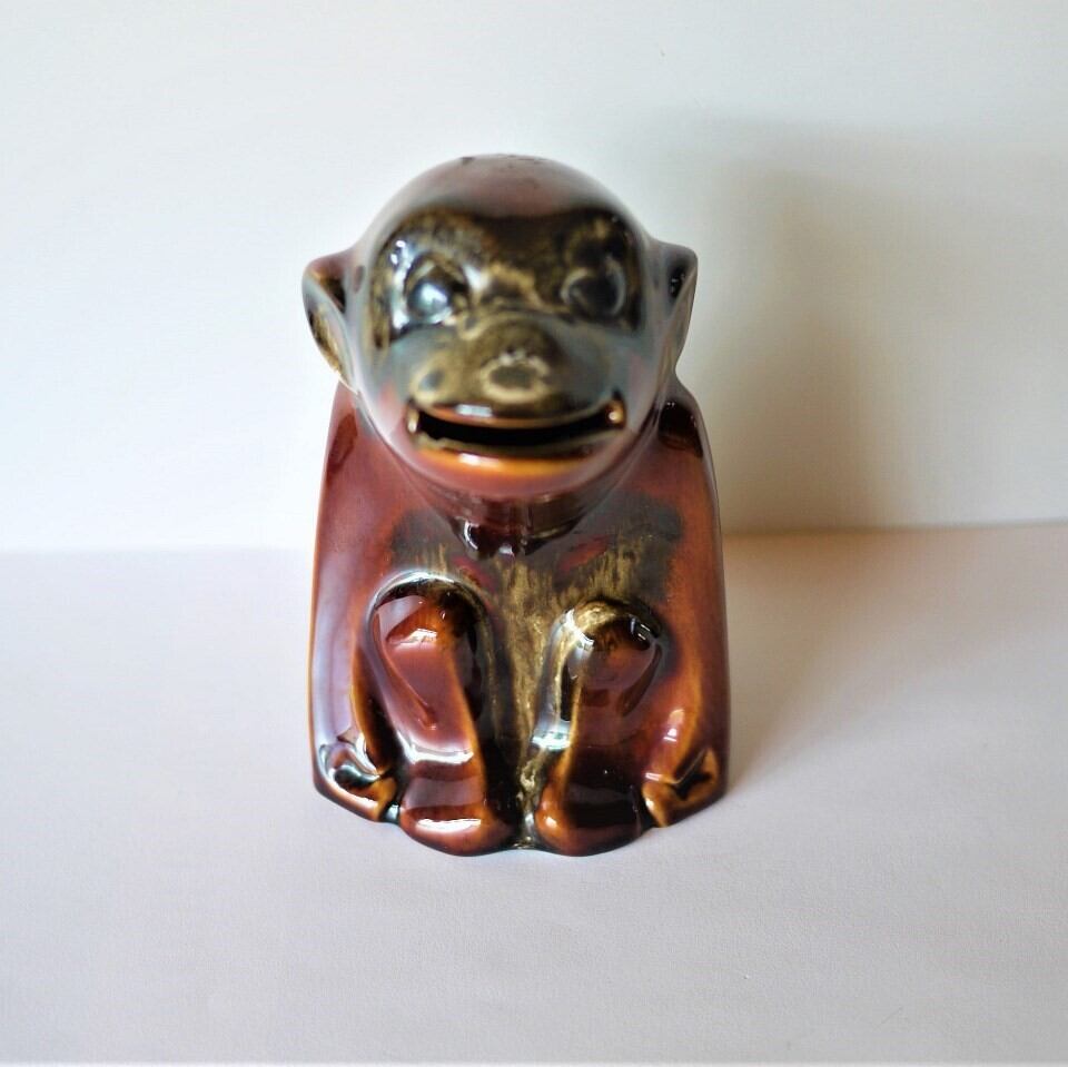 Hummelフンメル サルの貯金箱 Goebel ゲーベル 西ドイツ製