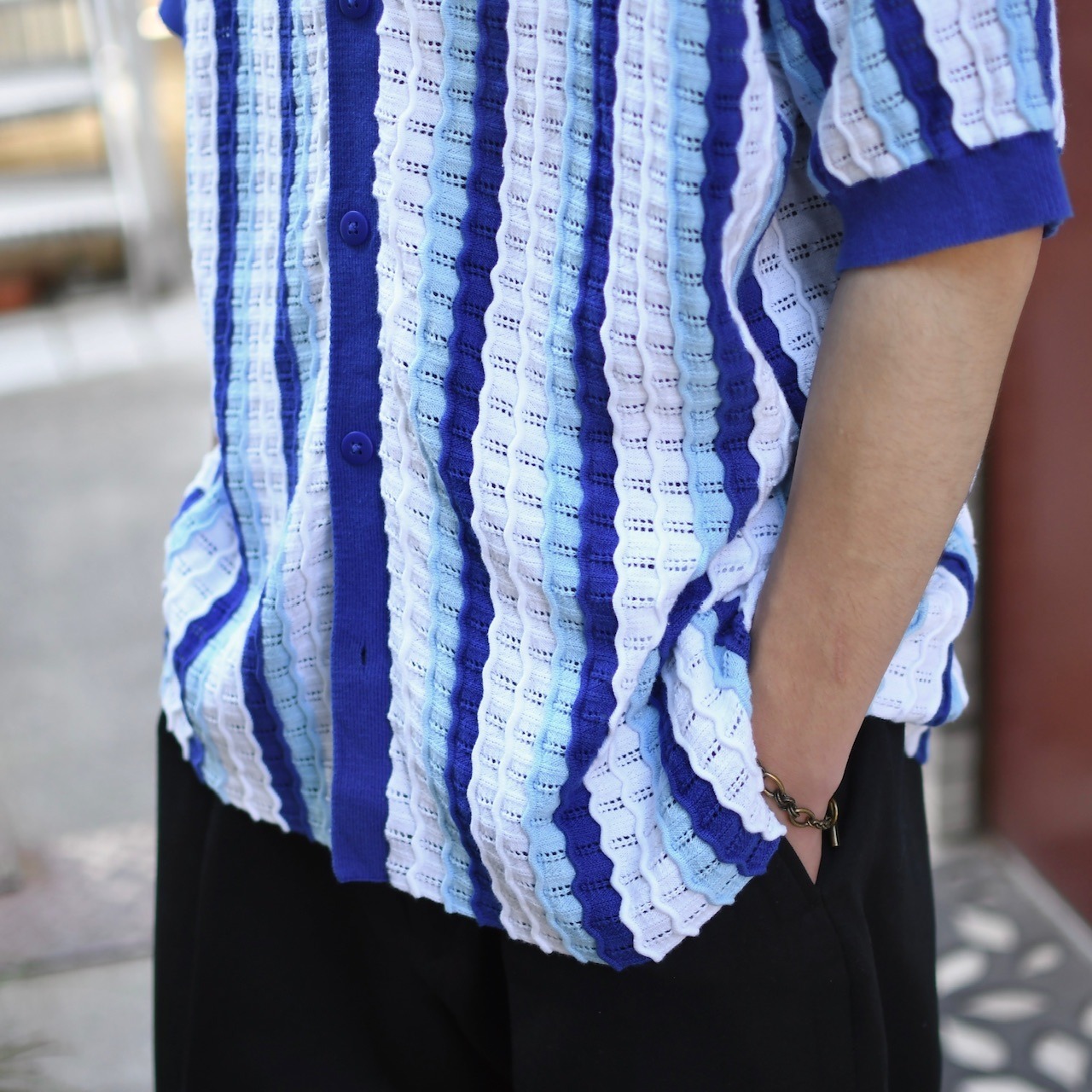 design 3D knit shirt