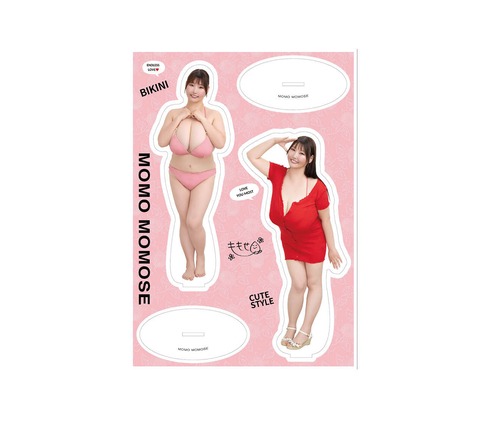 【予約注文商品】ももせもも アクリルフィギュア＆スタンド（2体セット） ※予約特典あり