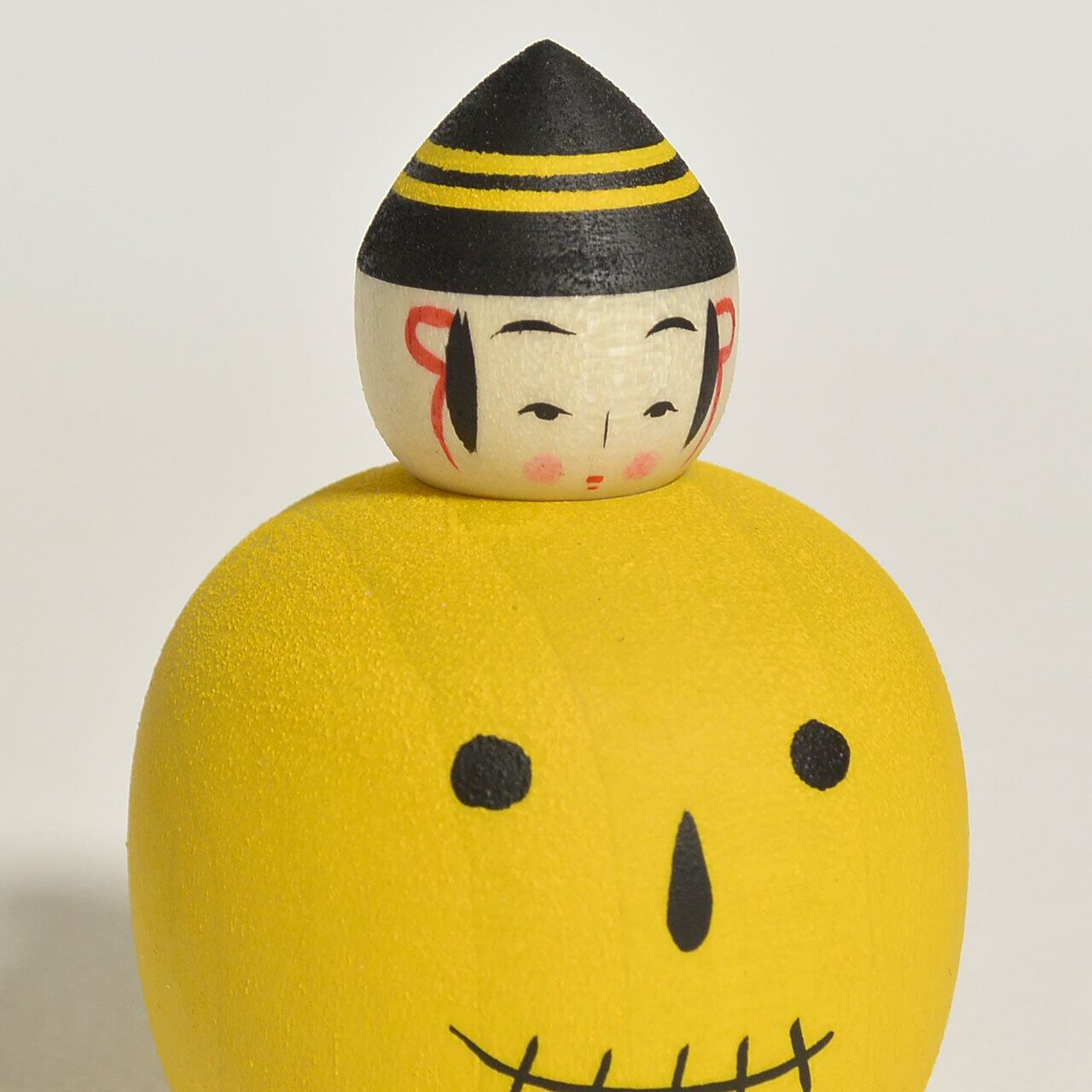 ハロウィンえじこちゃんこけし 約1.5寸 約4.5cm 鈴木明 工人（作並系