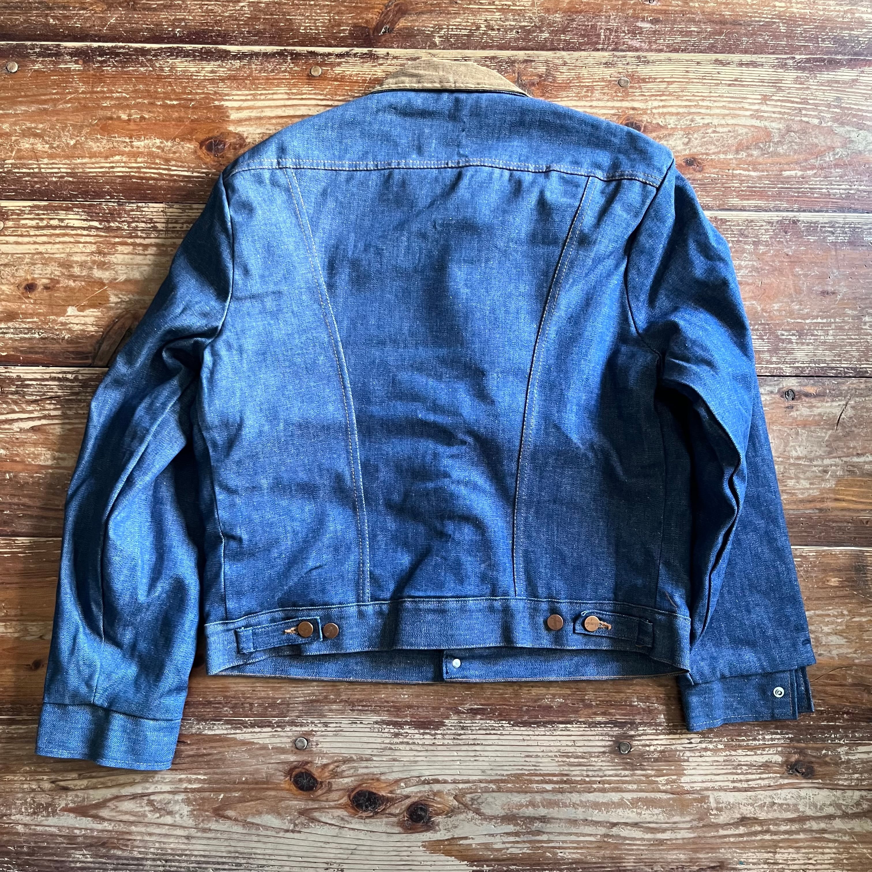 70s Wrangler USA製　42 ライニング　デニムジャケット 1970's DEADSTOCK Wrangler 
