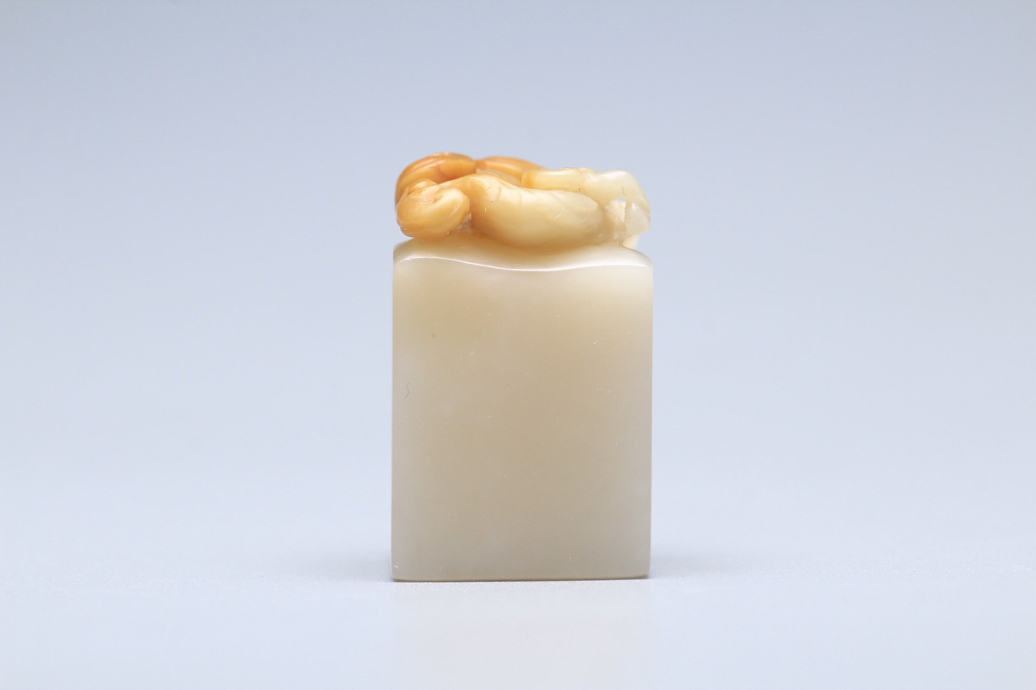 寿山石印材 高山洞石 霊芝 希少 高級印材 書道 篆刻 | 正一 古美術