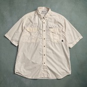 Columbia　コロンビア　GRT　半袖シャツ　ホワイト　L 古着