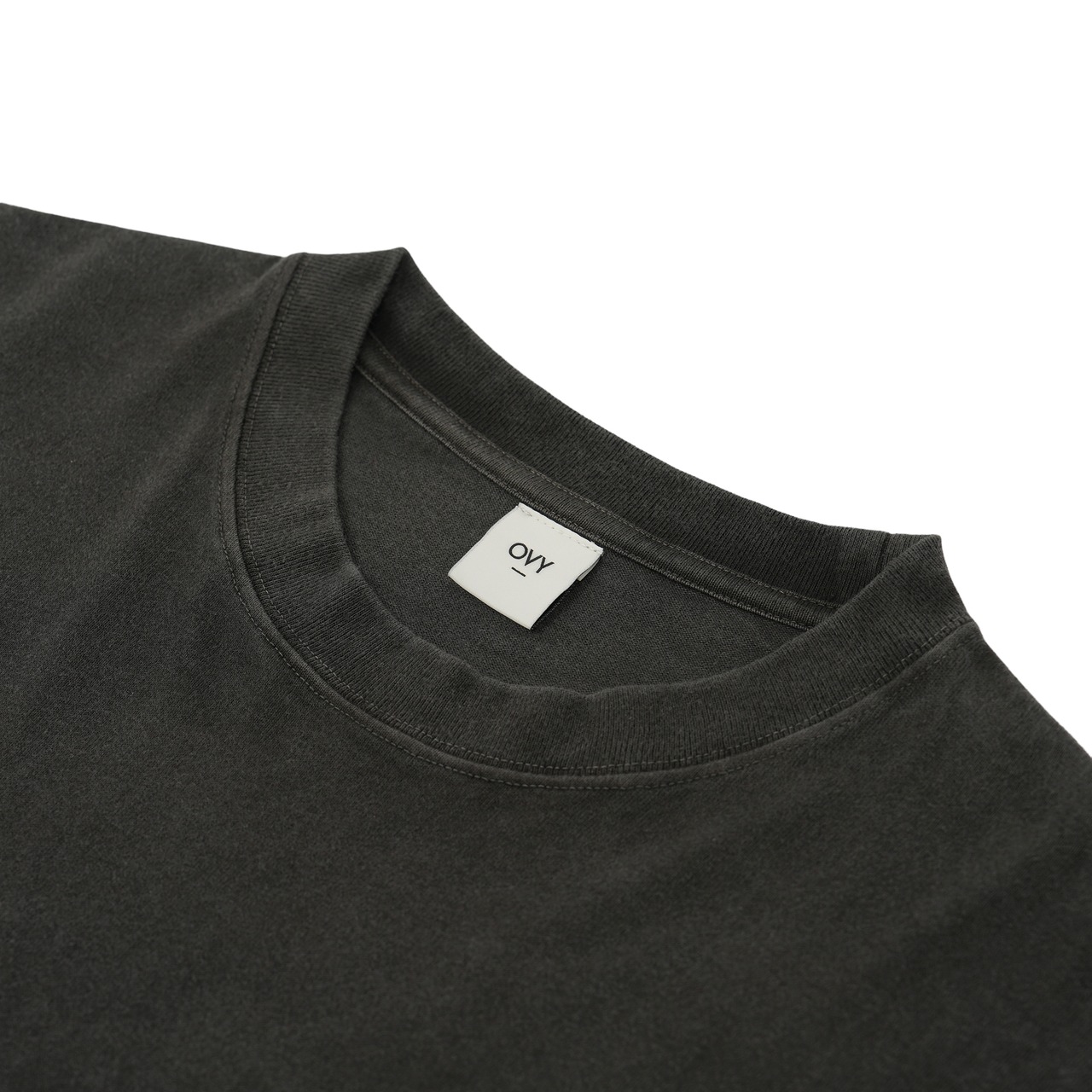 Pigment Dyed Relax Fit T-shirts (black) | OVY