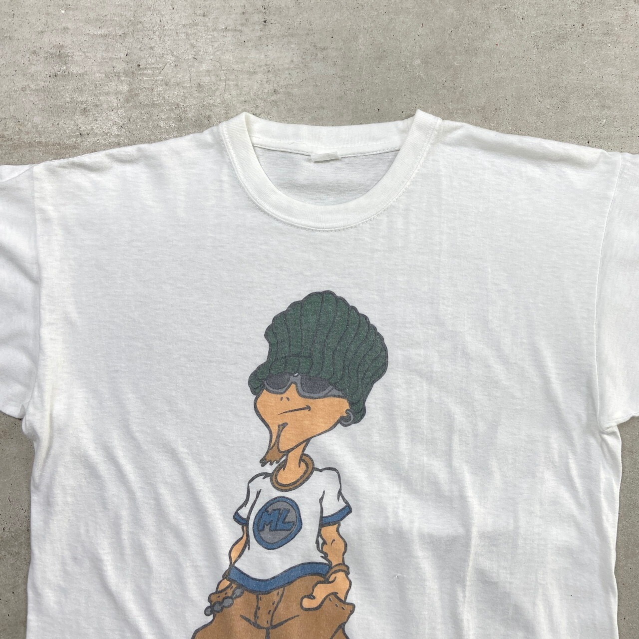 90年代~00年代 UNKNOWN ストリート ブランド プリントTシャツ ユーロ 