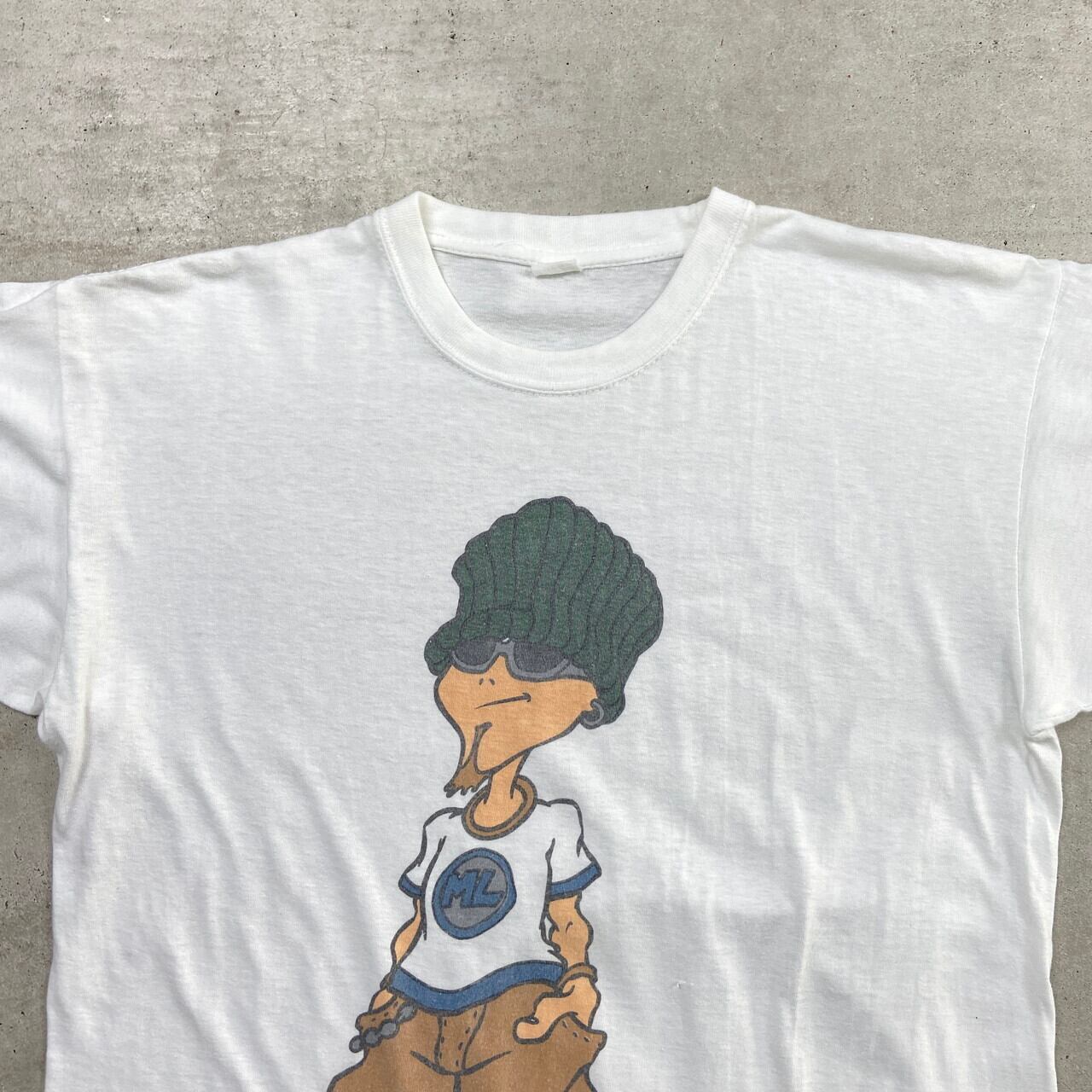 90年代~00年代 UNKNOWN ストリート ブランド プリントTシャツ ユーロ 