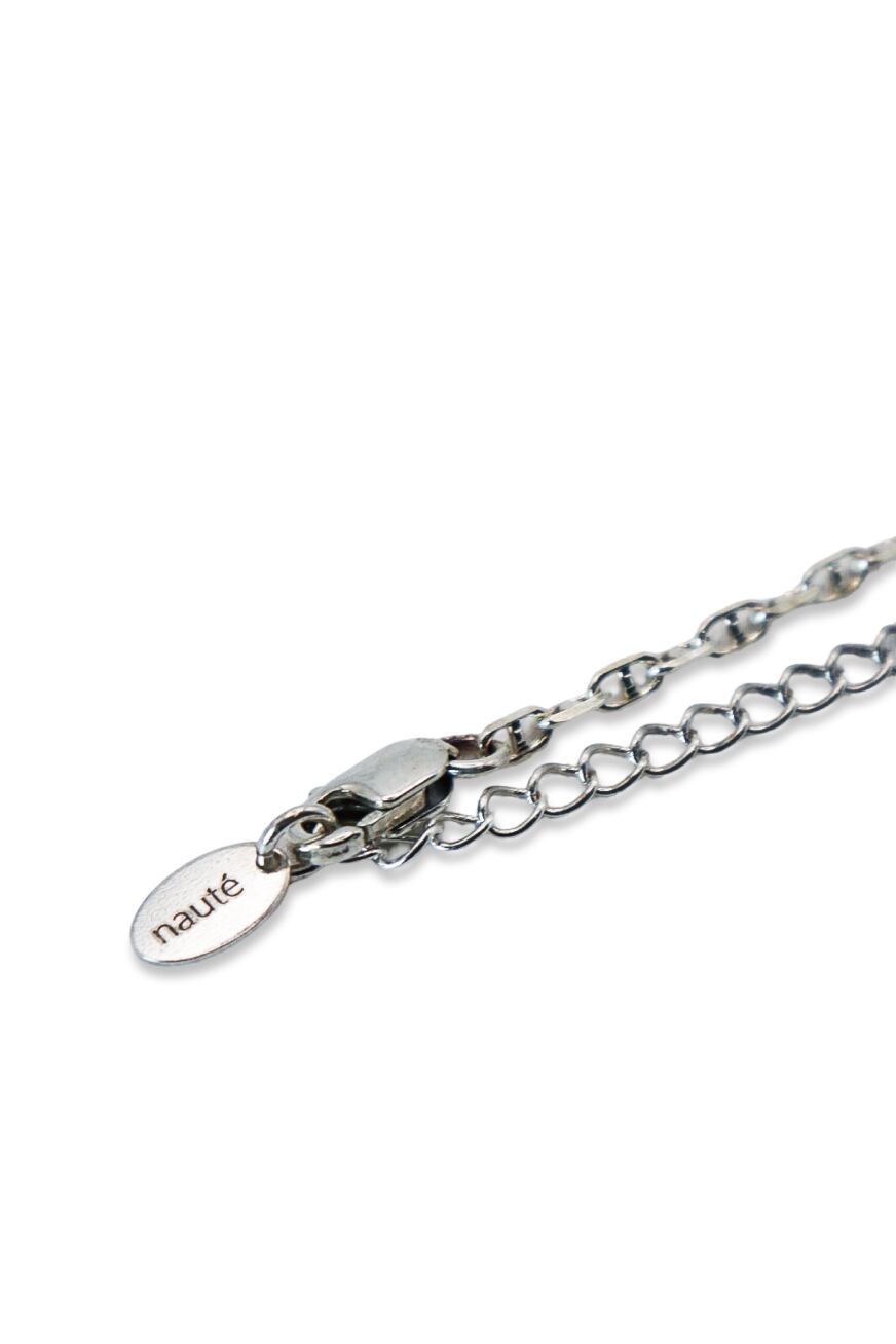 Silver925 Anchor Short Necklace “Aube Link” | naute