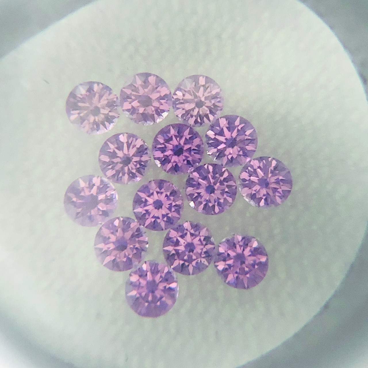 ハート&キューピッド ピンクサファイア 2.7mm