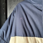 90s NAUTICA / ノーティカ リバーシブル ダウンジャケット / マルチカラー切替 × レッド / オーバーサイズ 防寒 アウトドア