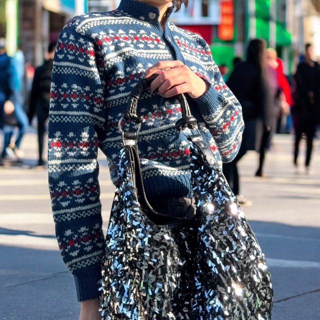 【LADIES】sequins bag