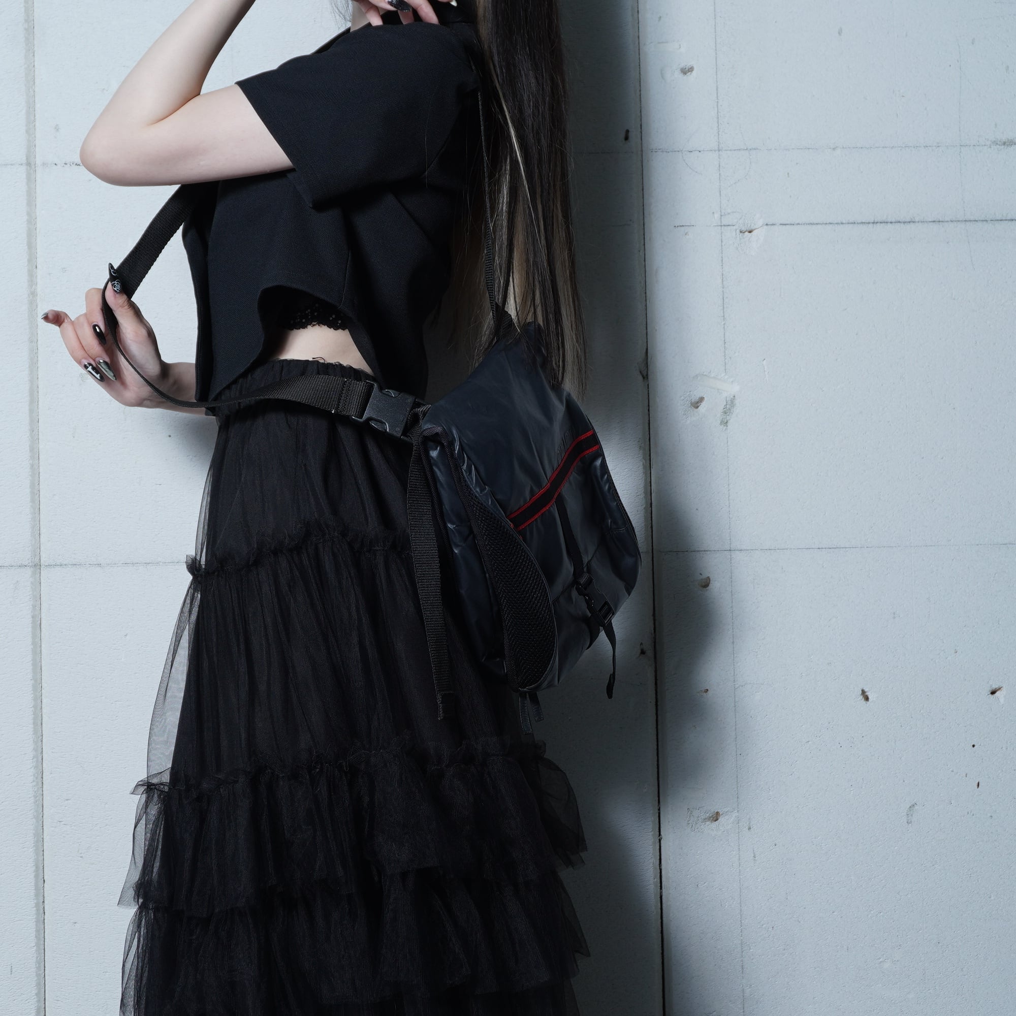 MIU MIU】 ミュウミュウ archive ショルダーバッグ black | MIXHIVE