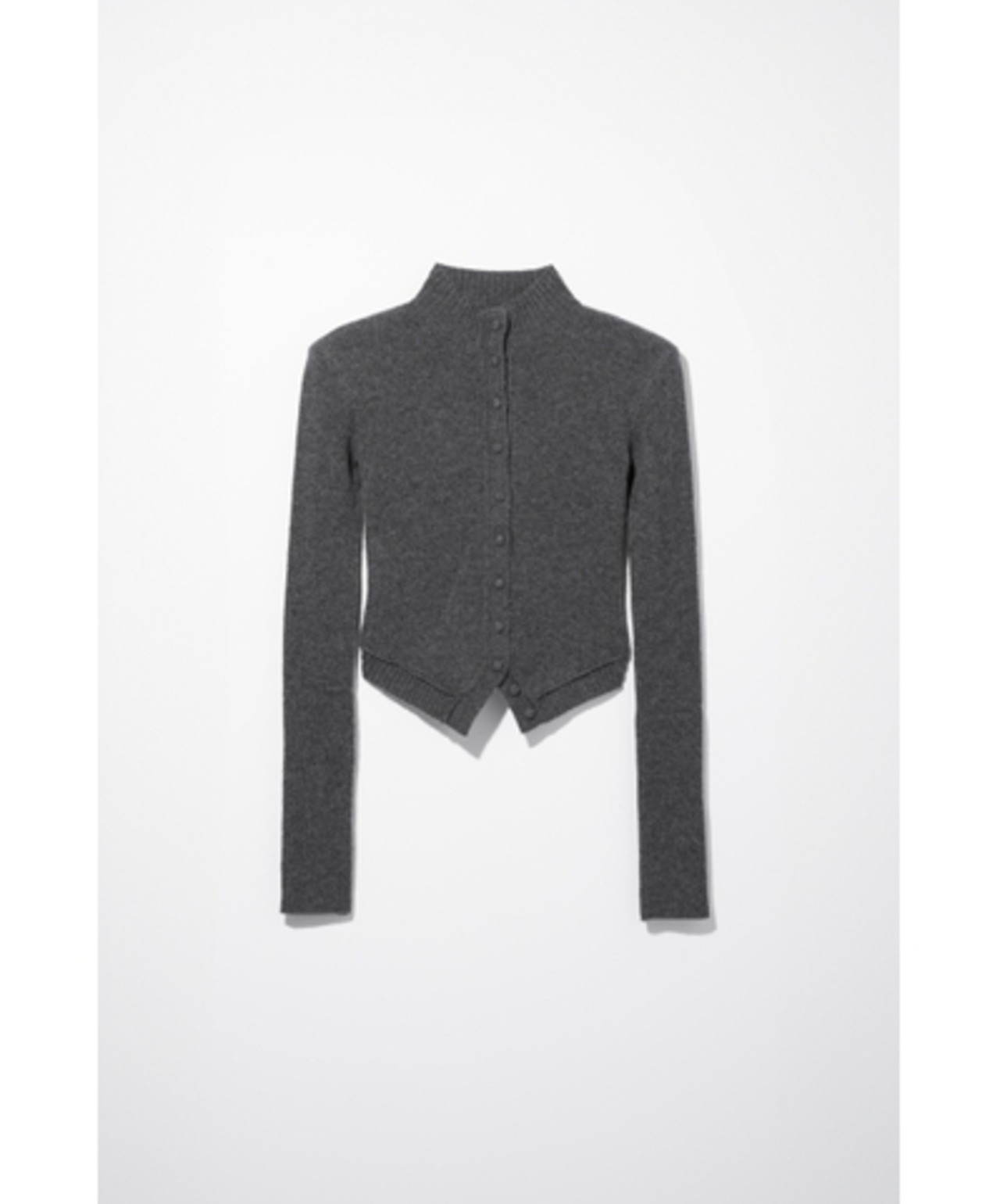 【26AW】MUKCYEN ムッシャン /  カーディガン / yak arc cardigan M269CD02 - 1