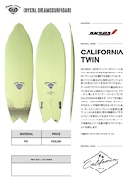 CALIFORNIA TWIN　PU オーダーメイド対応商品