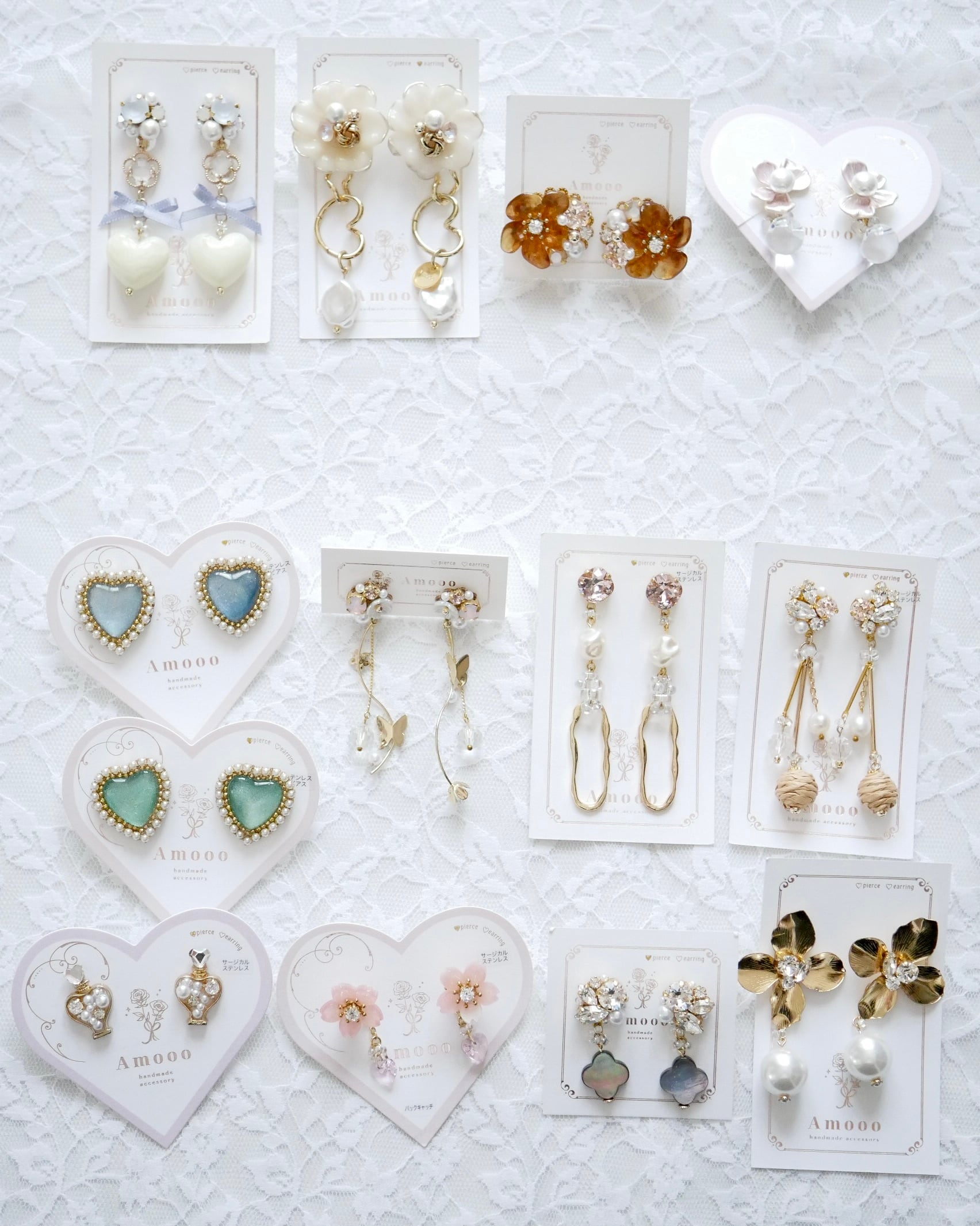 ×訳ありSALE ビジューピアス/イヤリング2