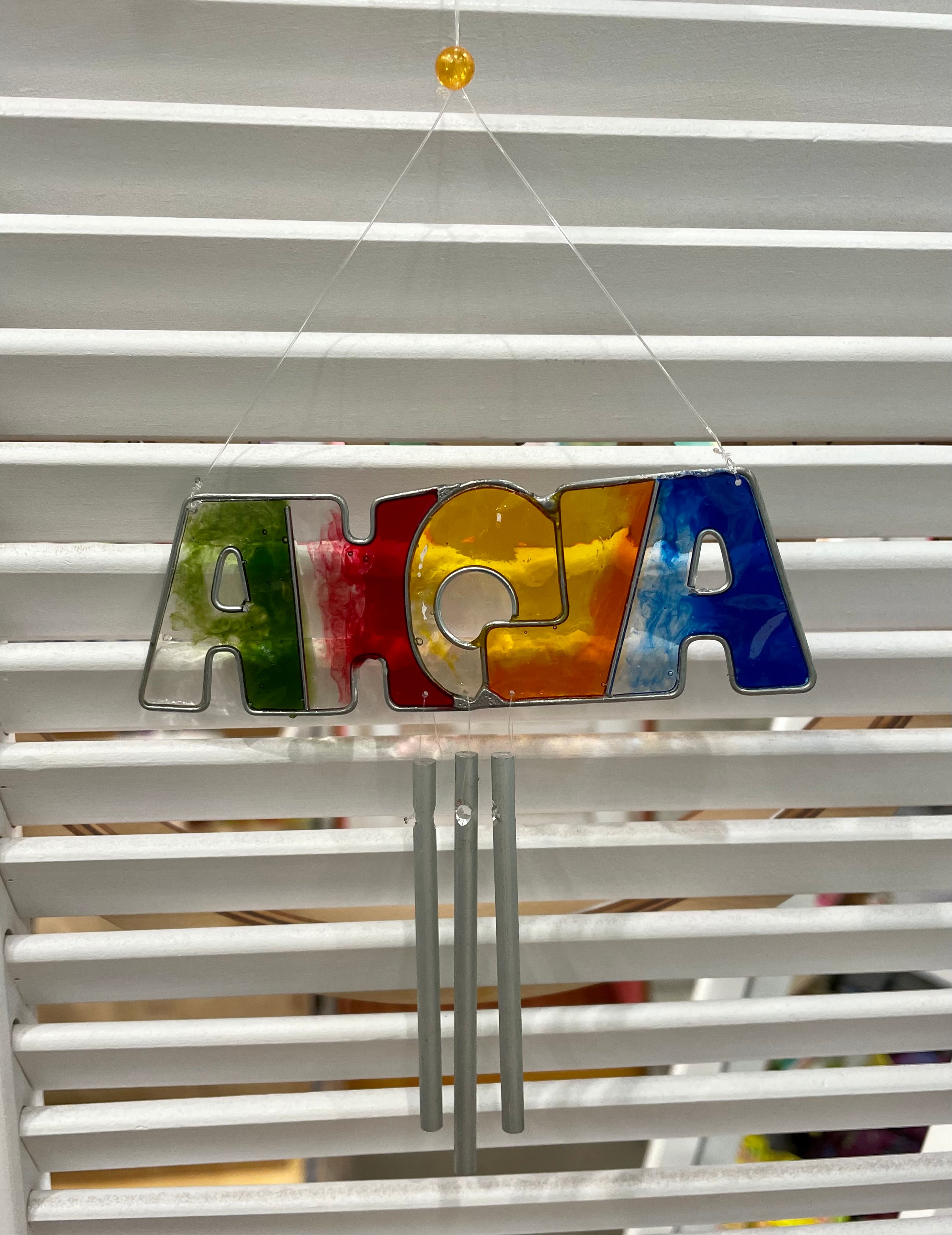 ステンドグラス レジンベル | ハワイアン雑貨RainbowEgg