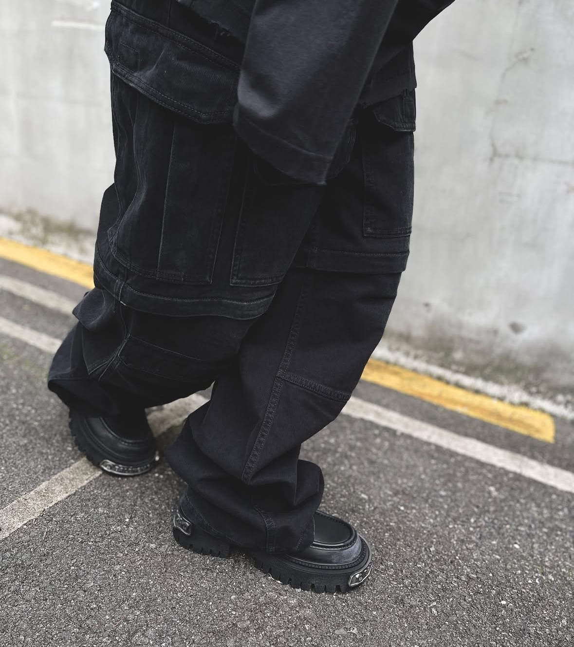 靴 BALENCIAGA Tractor boots 41 balenciaga 20MM tractor boots 41 トラクター