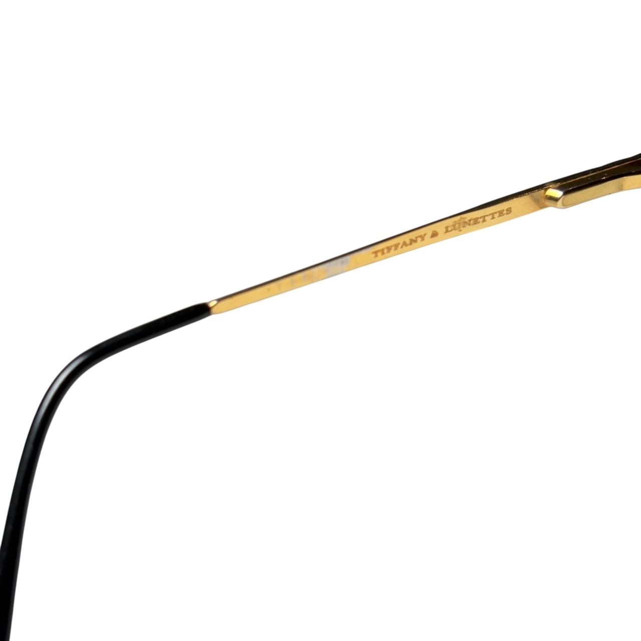 vintage TIFFANY LUNETTES twisted double bridge sunglasses “T135”