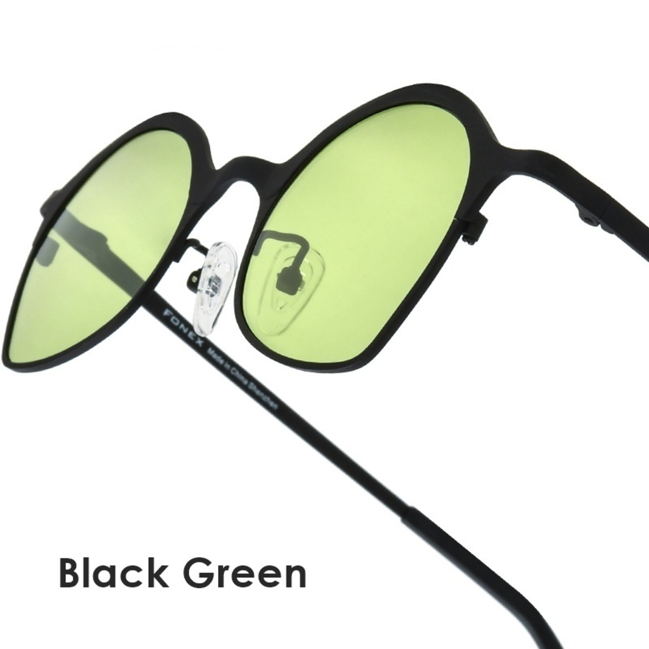 Titanium Sunglasses -polygon- / チタン アシンメトリー サングラス -ポリゴン-