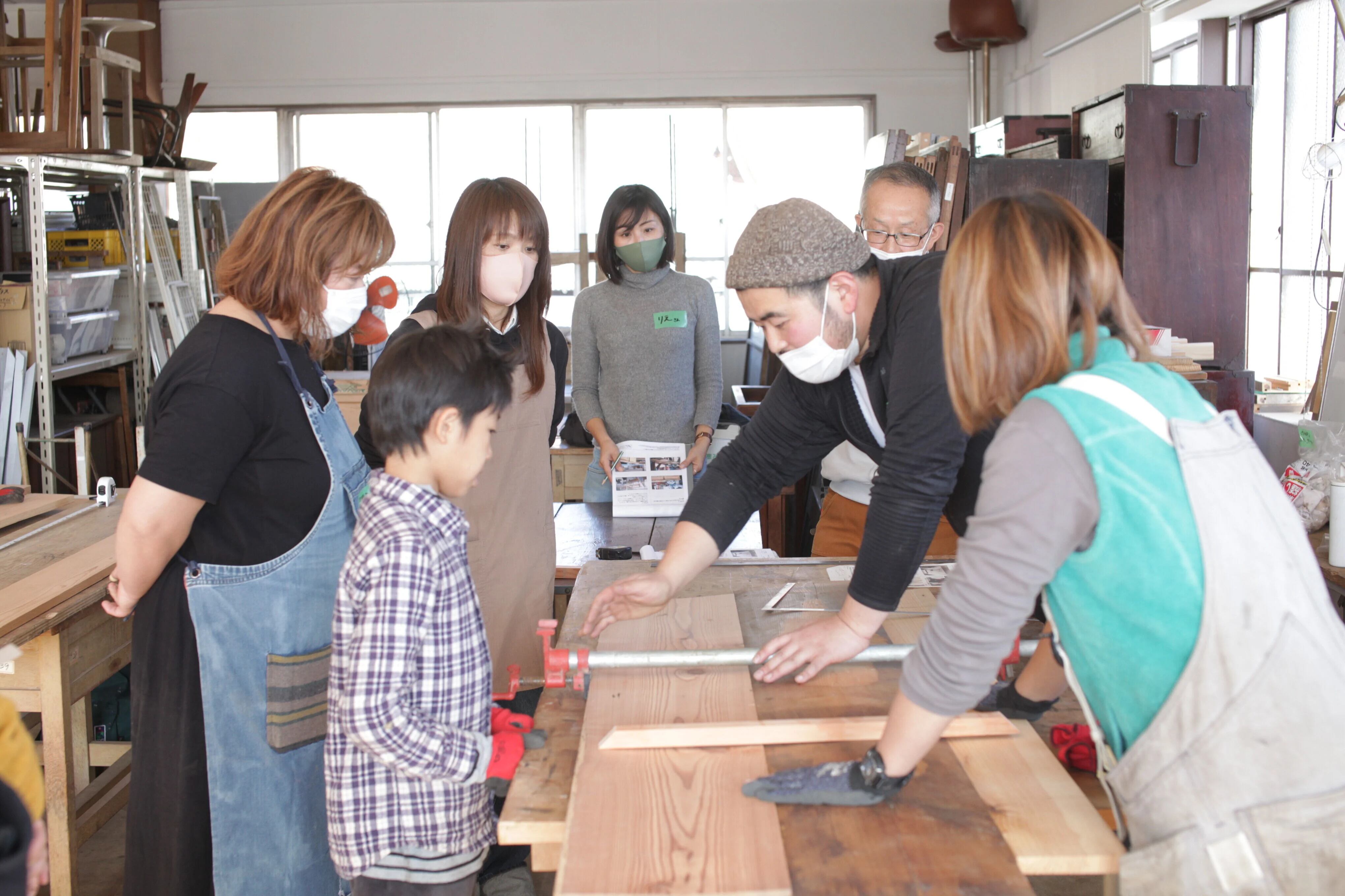 12/9(土) 古材ダイニングテーブル WS | ReBuilding Center JAPAN
