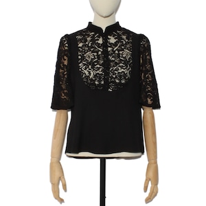 LACED YORK H/S BLOUSE