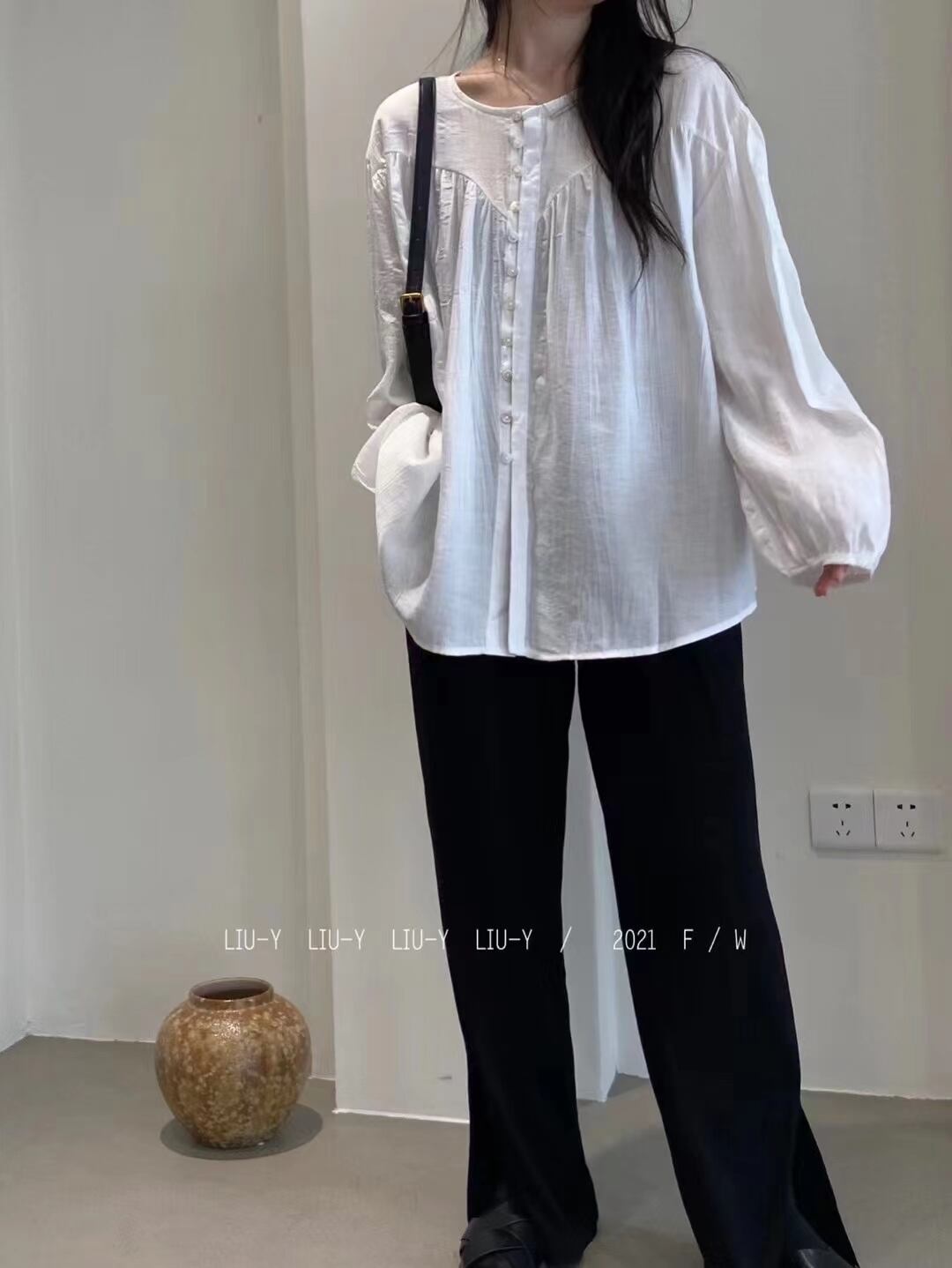 ボタンブラウス　AJ2205-752