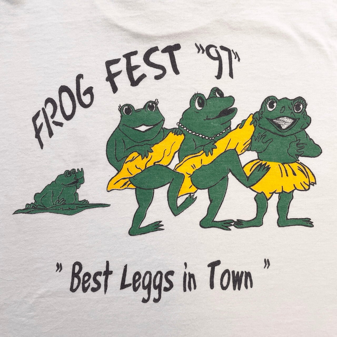 90'S★ビーバス&バットヘッド★ポスター★3★カエル野球★ビンテージ★USA 90年代 USA製 FROG FEST 97 カエル ヴィンテージTシャツ アニマルT