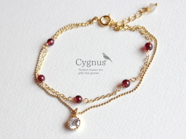 cygnus/ガーネットAAA1月誕生石