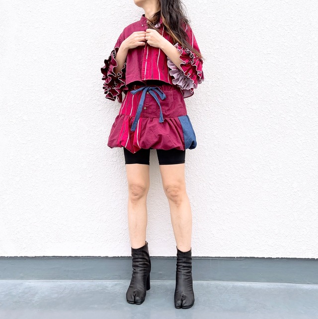 Balloon skirt set up