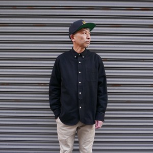 ( BLACK ) CHIEF OFFICER CHECK SHIRTS