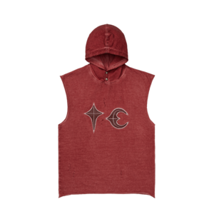 [THUG CLUB] Rock Hooded Vest (red) 正規品 韓国ブランド 韓国通販 韓国代行 韓国ファッション サグクラブ 日本 店舗
