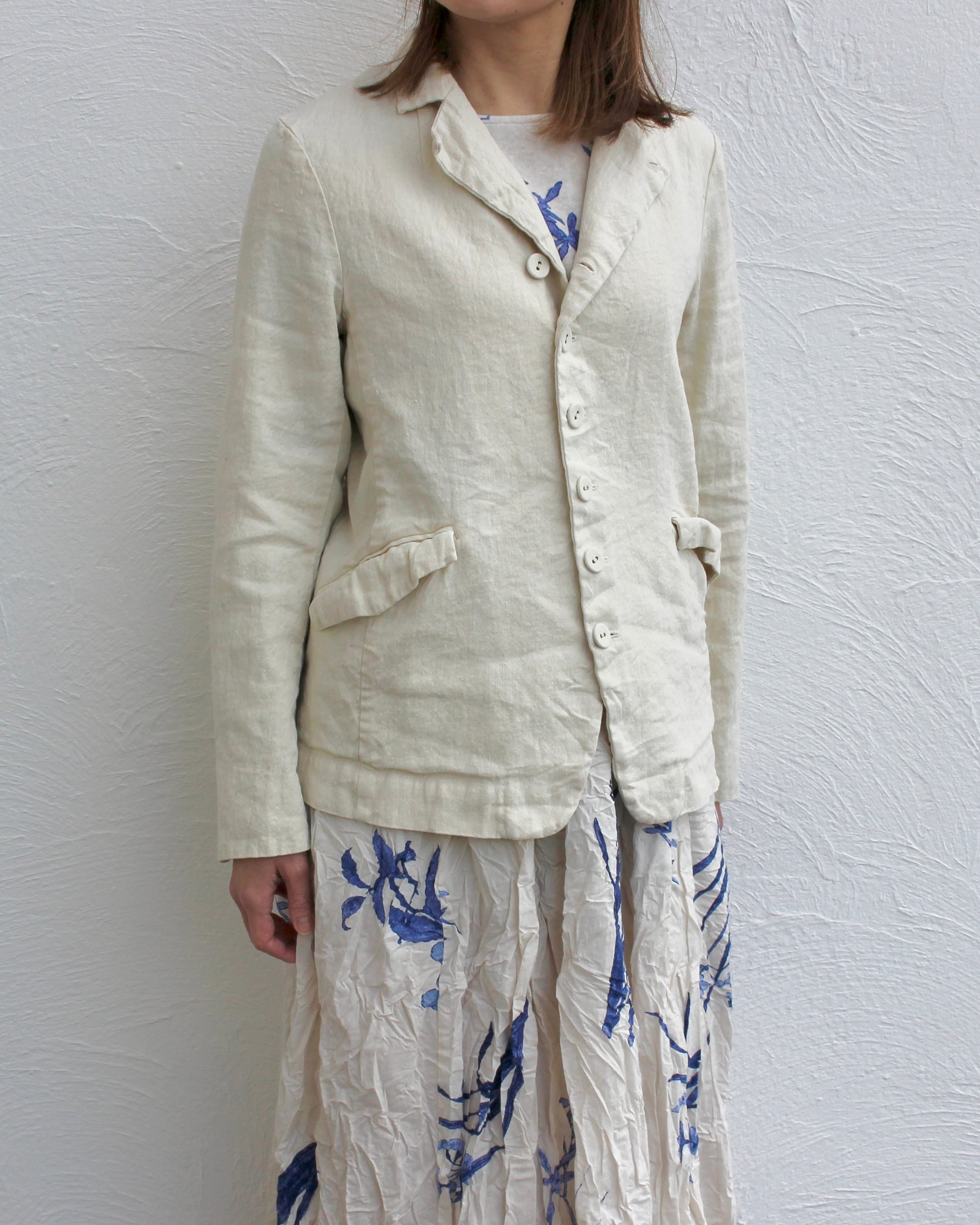 pas de calais/linen cotton jacket