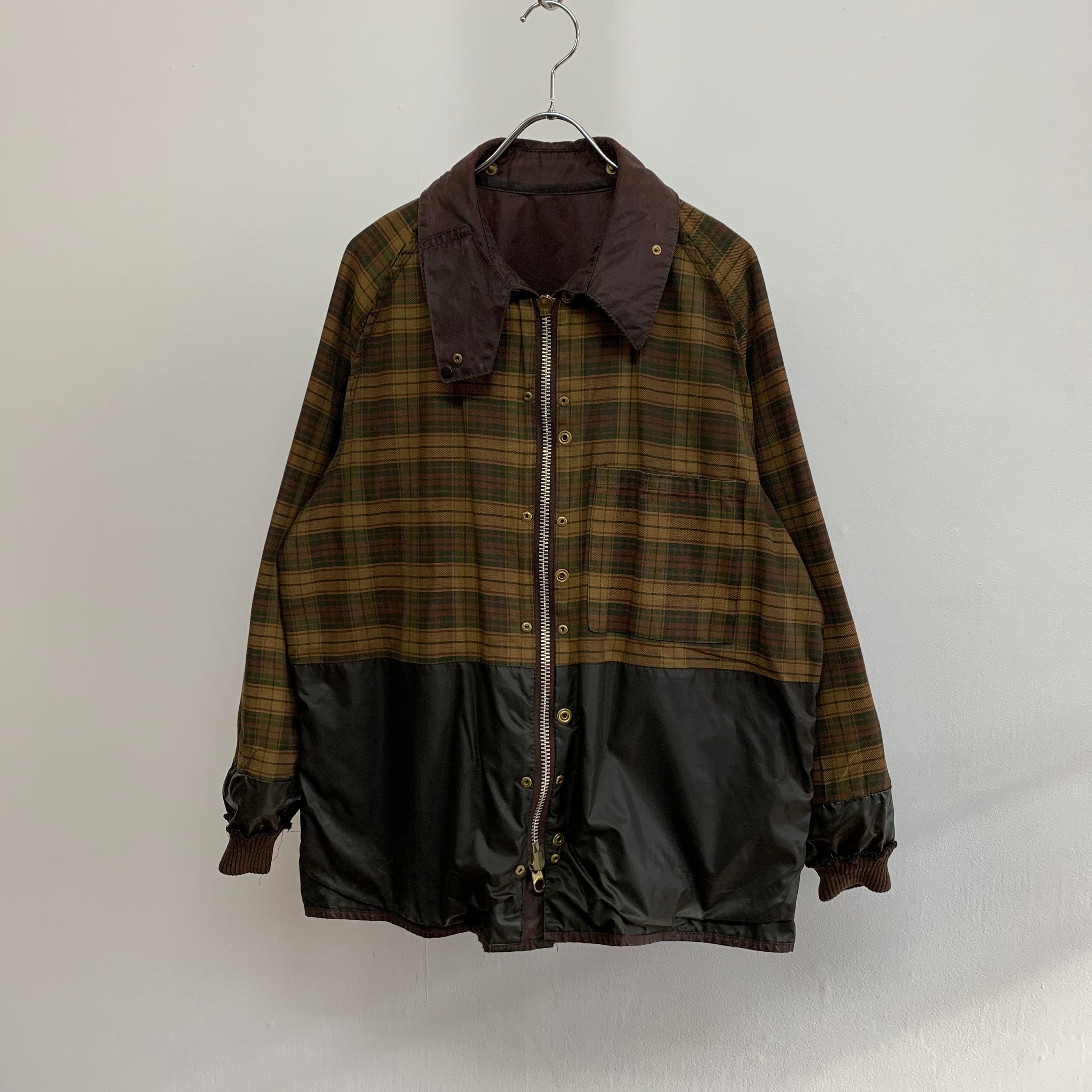 0168. 1990's Barbour BEDALE jacket made in England ブラウン