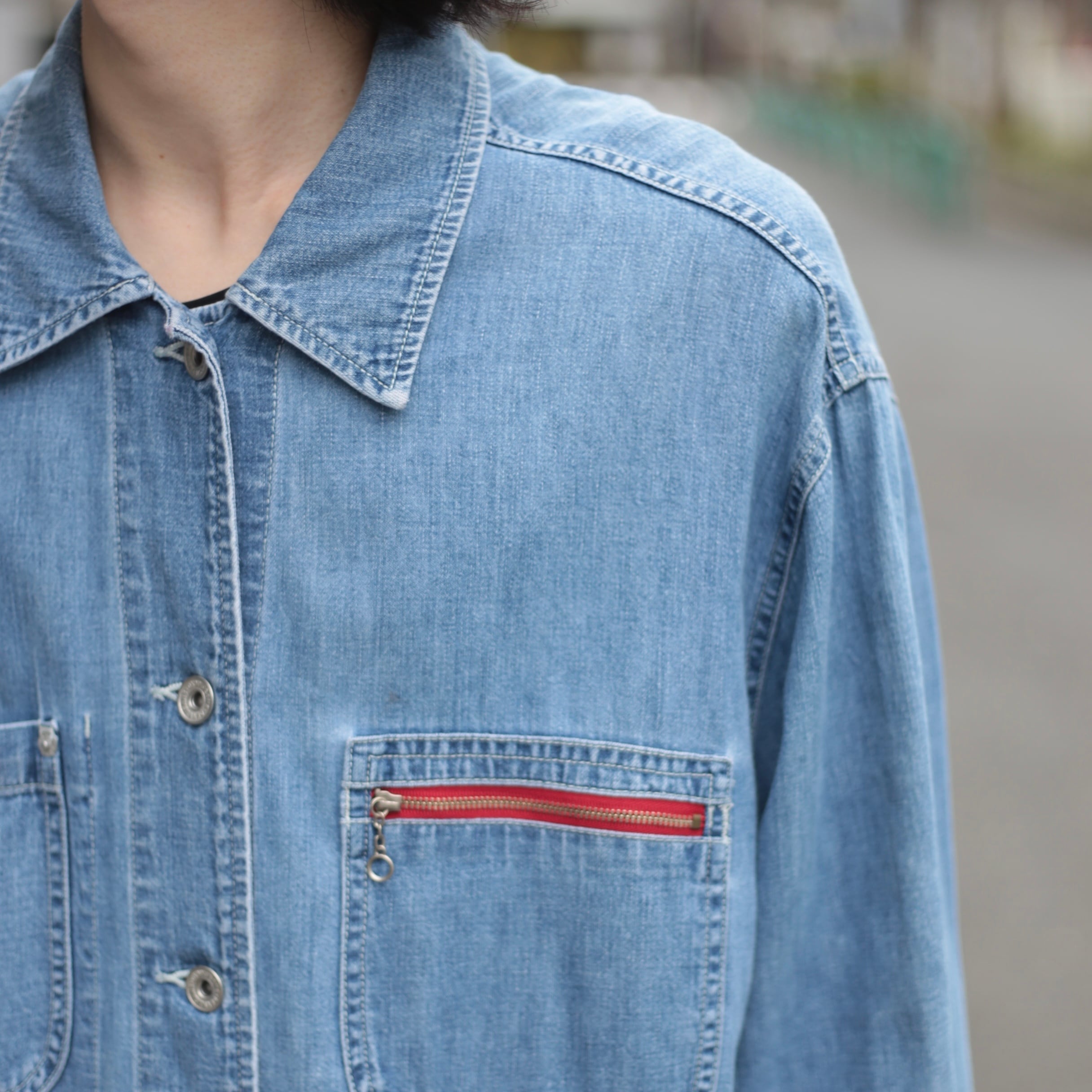 1990's DKNY JEANS デニムカバーオール 【0163】 | cv