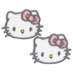 サンリオミニワッペンハローキティフェイスシリーズピンク(8736709)