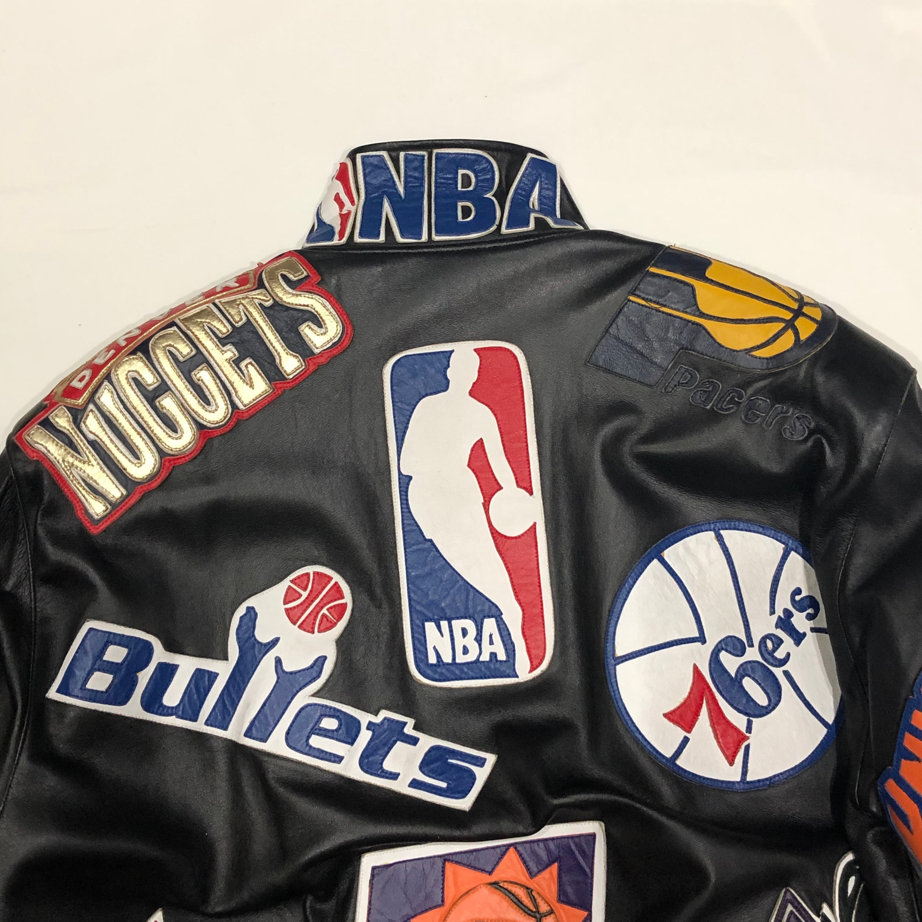 VINTAGE JEFF HAMILTON NBA LEATHER JACKET（ヴィンテージ　ジェフハミルトン　レザージャケット）