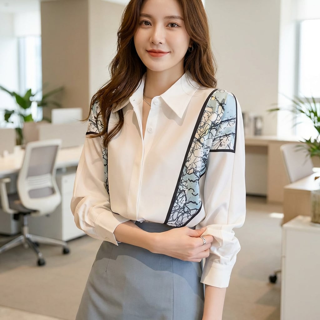 デコレーションブラウス(2color) A1036